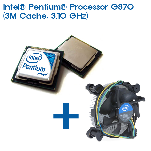 [인텔 正品] Intel Pentium Processor G870 (3M Cache, 3.10 GHz) Tray 벌크 /LGA1155 인텔 정품 쿨러 포함
